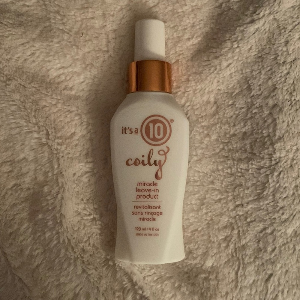 It’s a 10 leave in hair product